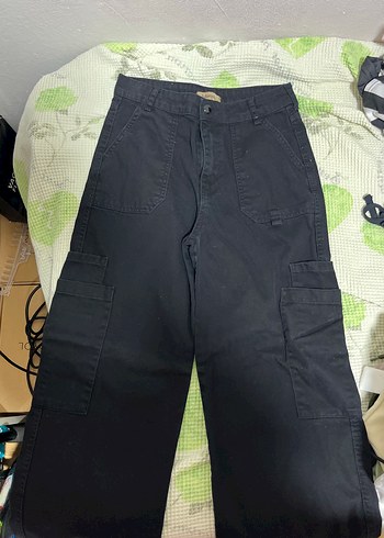Diğer Koyu Lacivert Kargo Pantolon