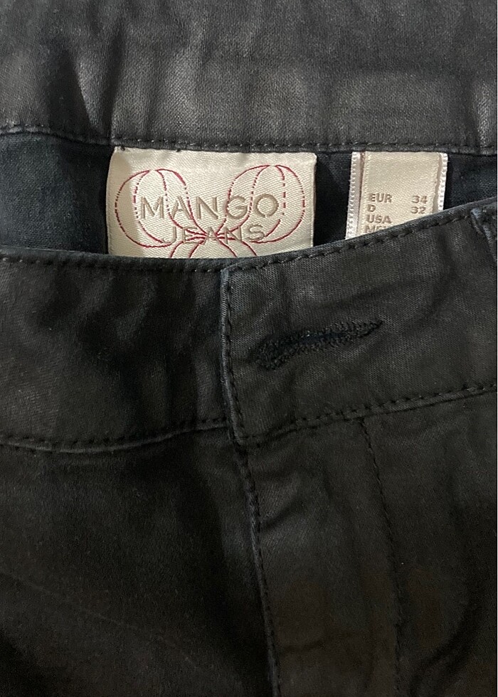 Siyah kot pantolon - Görsel 3