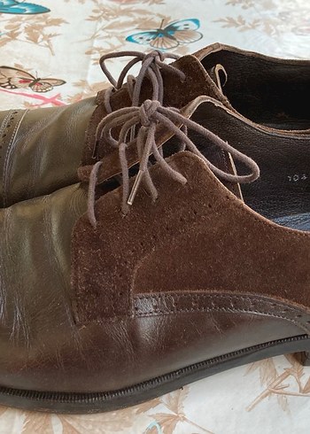 Kahverengi Süet Deri Klasik Erkek Ayakkabısı - Görsel 5