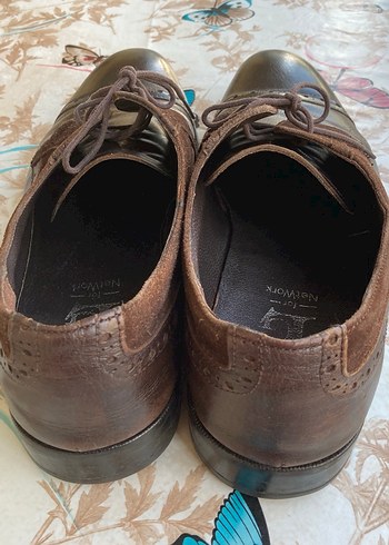 Kahverengi Süet Deri Klasik Erkek Ayakkabısı - Görsel 2