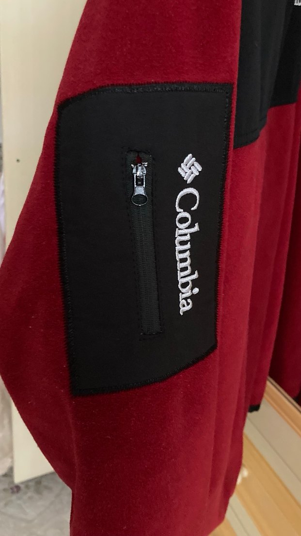 Columbia Bordo Fermuarlı Erkek Polar - Görsel 3