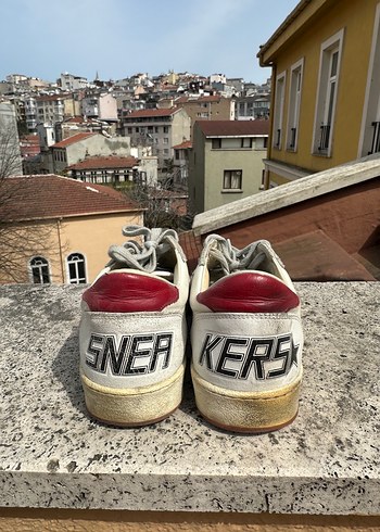 Golden Goose Deluxe Goldeen Goose Sneakers Retro Beyaz Sneaker
