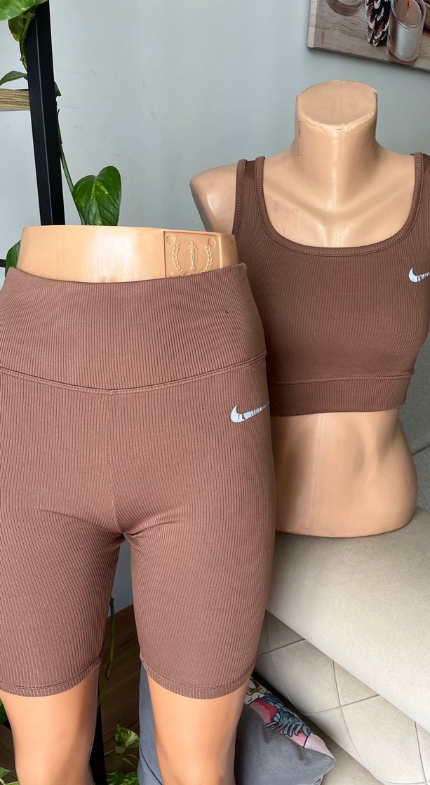 Kahverengi Mini Spor Takım Kadın - Görsel 2