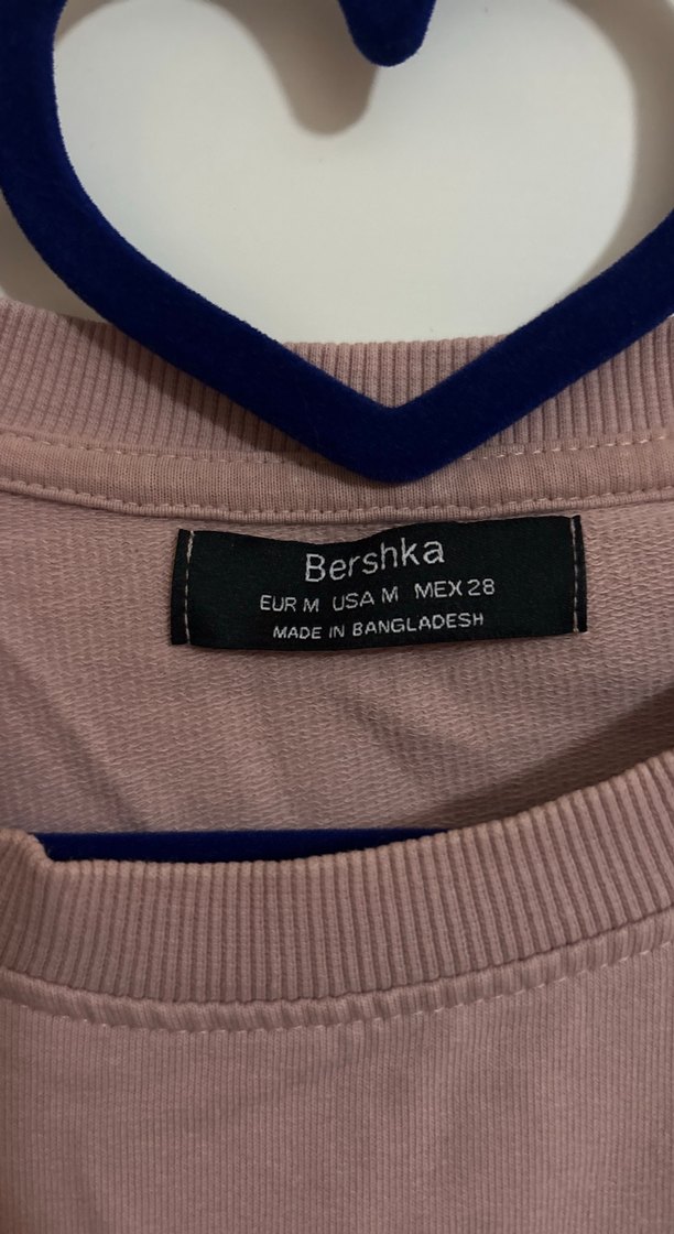 Bej Kadın Uzun Kollu Crop Sweatshirt - Görsel 3