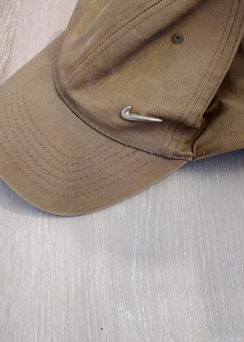 Nike Haki Renk Sloganli Sapka