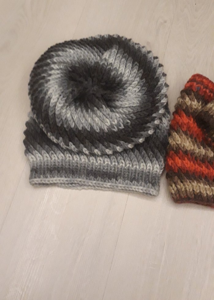 Bohem Tarzı Örgü Kadın Bere - Görsel 2