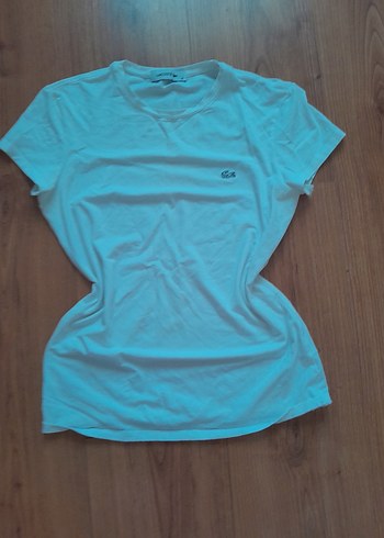 Lacoste Beyaz Kadin Tisort