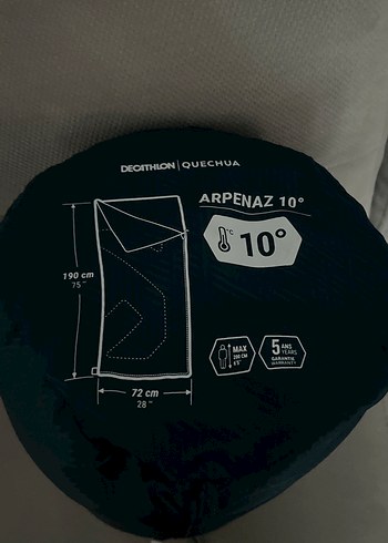 Decathlon Quechua Arpenaz 10 Kompakt Kamp Uyku Tulumu