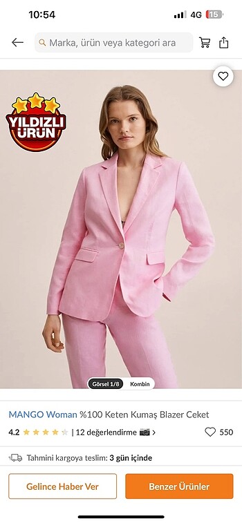 Mango blazer