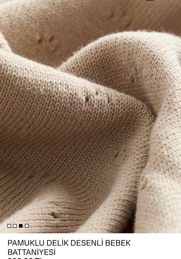 H&M Bebek Battaniyesi - Görsel 2