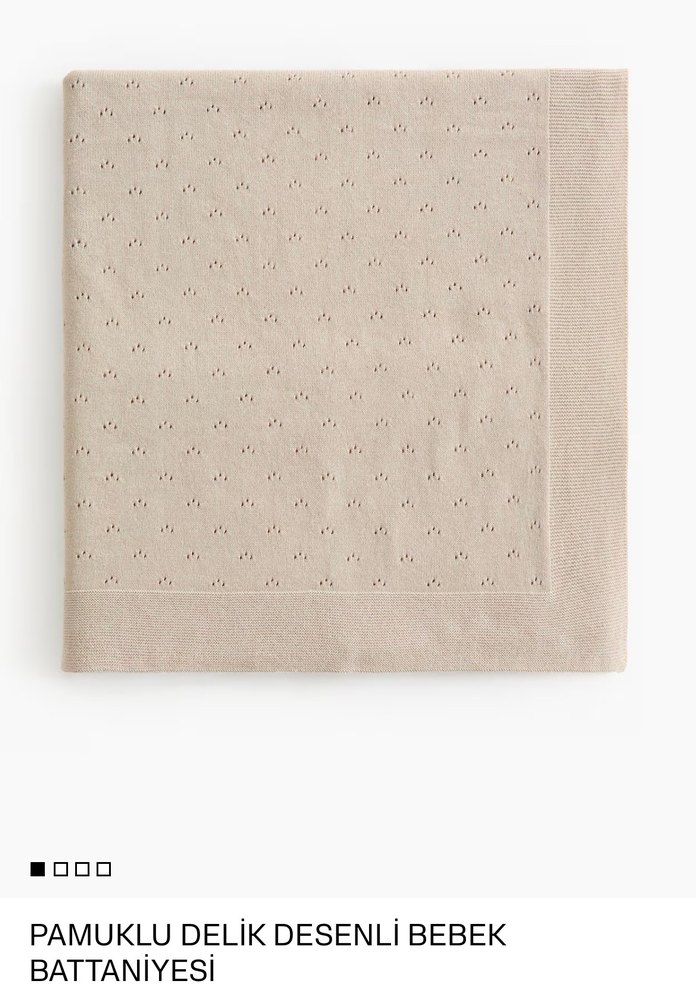 H&M Bebek Battaniyesi - Görsel 3