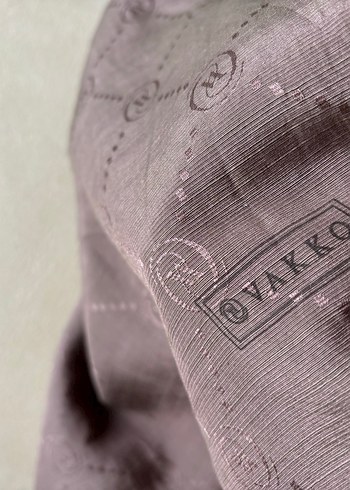 Kahverengi vakko şal - Görsel 3