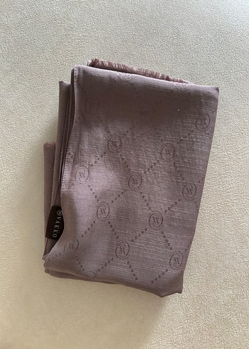 Kahverengi vakko şal - Görsel 6