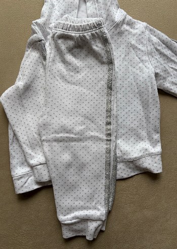 Beyaz bebek ikili takım - Görsel 3