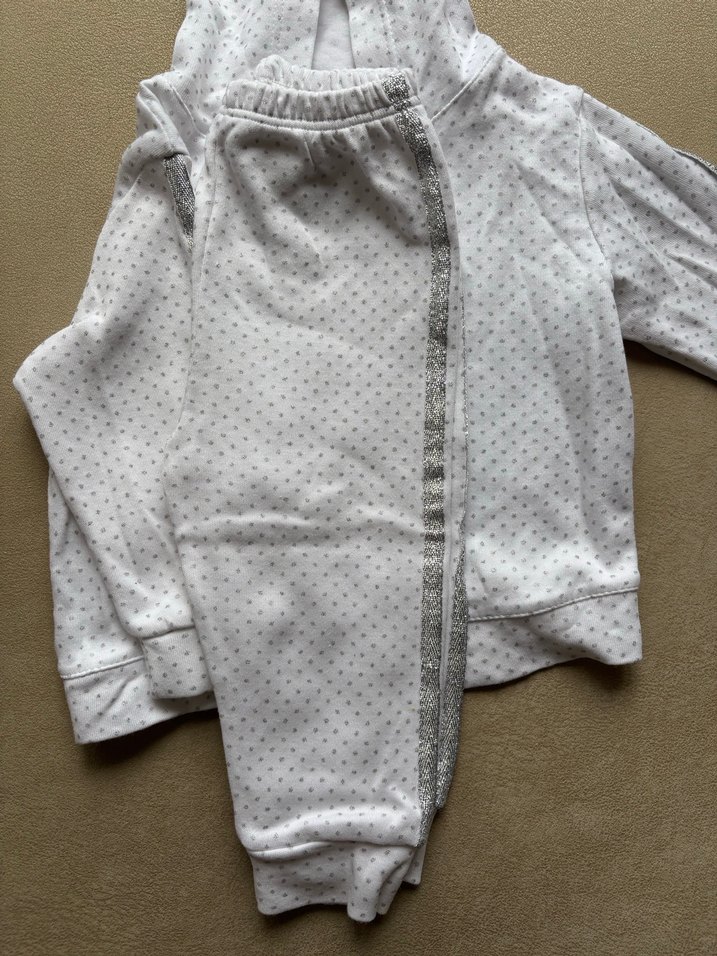 Beyaz bebek ikili takım - Görsel 3