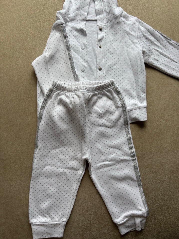 Beyaz bebek ikili takım - Görsel 5