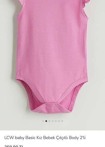 Kız bebek  aklet body 1-3 ay - Görsel 7