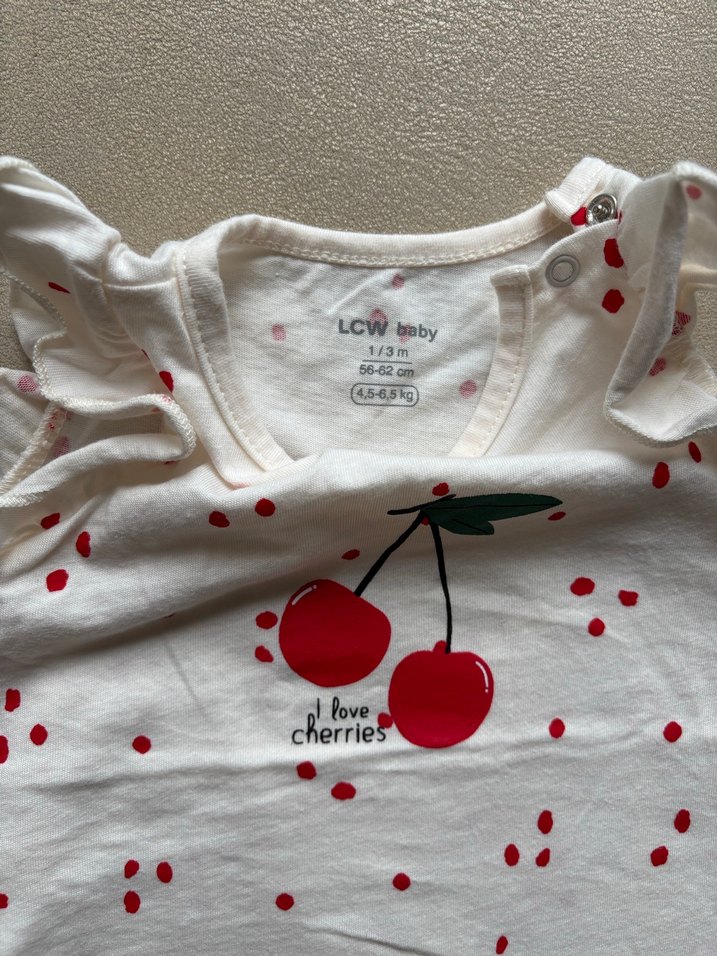 Kız Bebek  Fırfırlı Tulum - Görsel 4