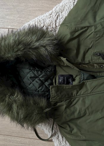 Haki şişme mont - Görsel 2