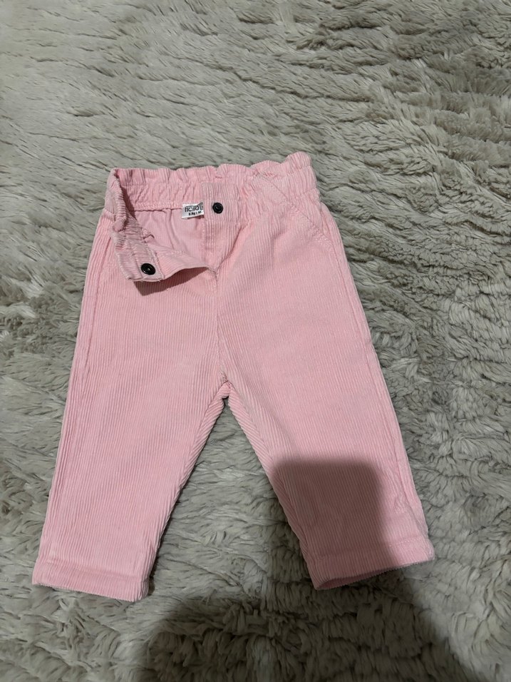 Kız bebek kadife pantolon - Görsel 4