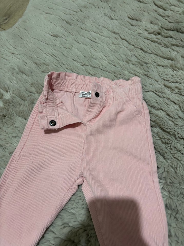 Kız bebek kadife pantolon - Görsel 3