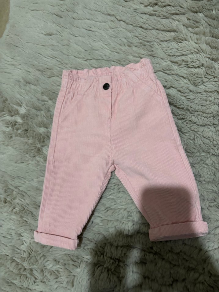 Kız bebek kadife pantolon - Görsel 5