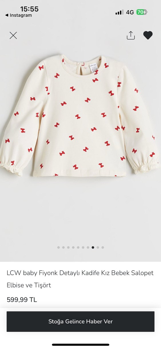 Kadife  Kız Bebek Salopet elbise - Görsel 3