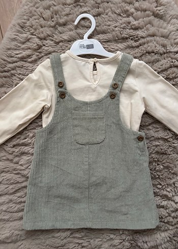 Kız Çocuk kadife Elbise - Görsel 4