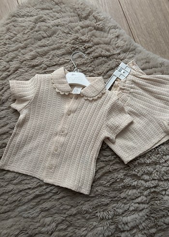 Kız bebek ikili şortlu takım - Görsel 6