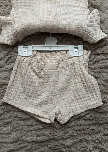 Kız bebek ikili şortlu takım - Görsel 4