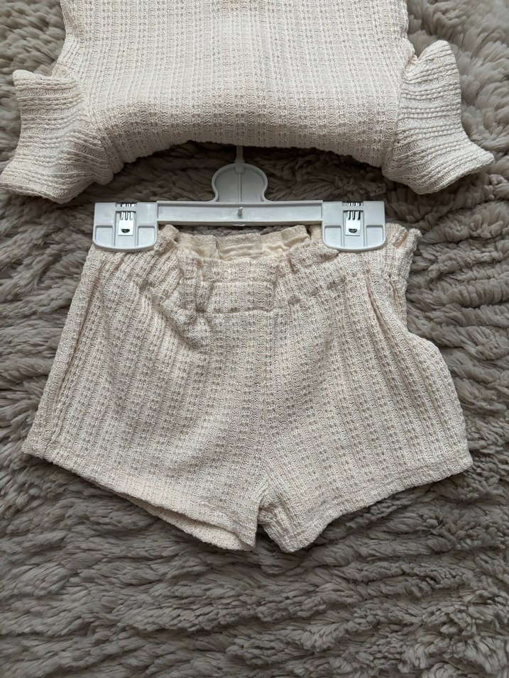 Kız bebek ikili şortlu takım - Görsel 4