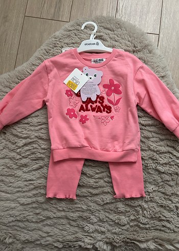 Kız Bebek ikili eşofman Takımı - Görsel 4