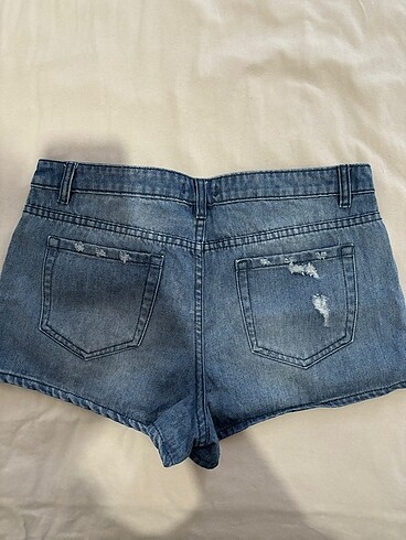 Mini jean şort