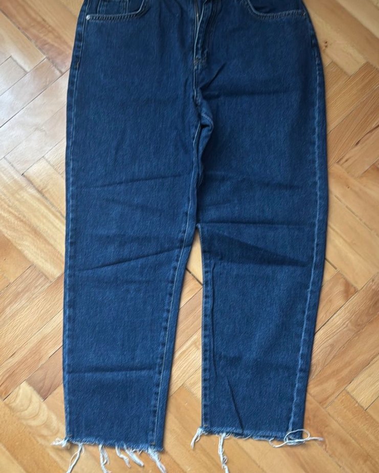 Twist Koyu Mavi Denim Kadın Jean — görsel 2/5