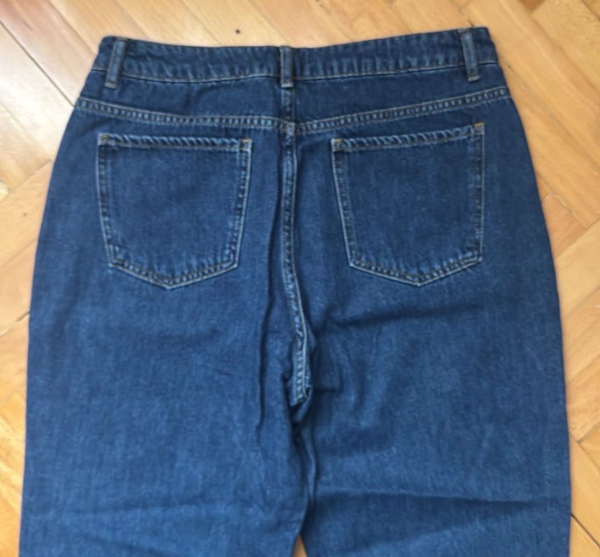 Twist Koyu Mavi Denim Kadın Jean — görsel 4/5