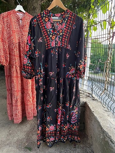 H&M Desenli elbise
