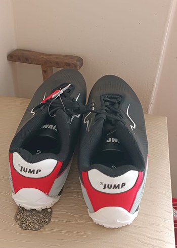 Jump Siyah Beyaz Spor Ayakkabi