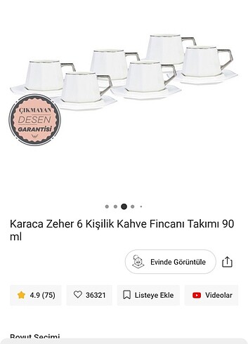 Kahve fincanı 