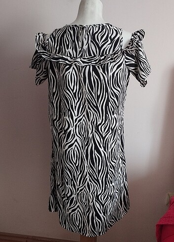 Zebra Desen elbise