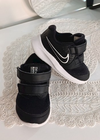 Erkek Çocuk Siyah Cırt Cırtlı Spor Ayakkabı - Görsel 3