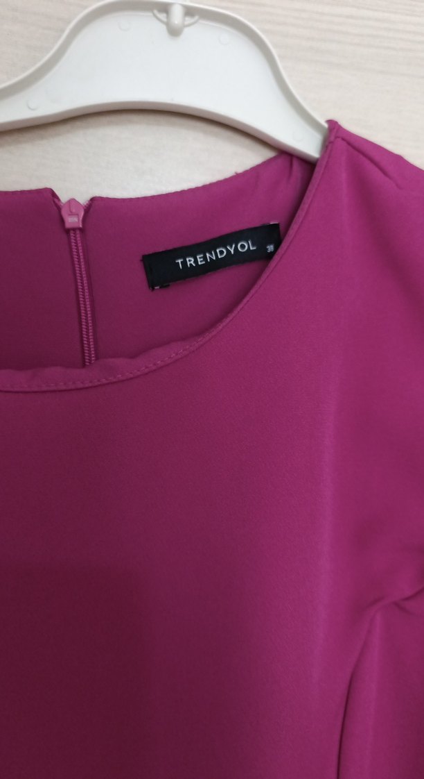 Pembe Mini Kemerli Kolsuz - Görsel 4