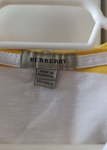 Sarı Beyaz Çizgili Erkek Çocuk Polo Tişört - Görsel 3