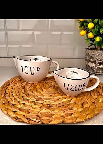 Ölçü bardağı 2 li