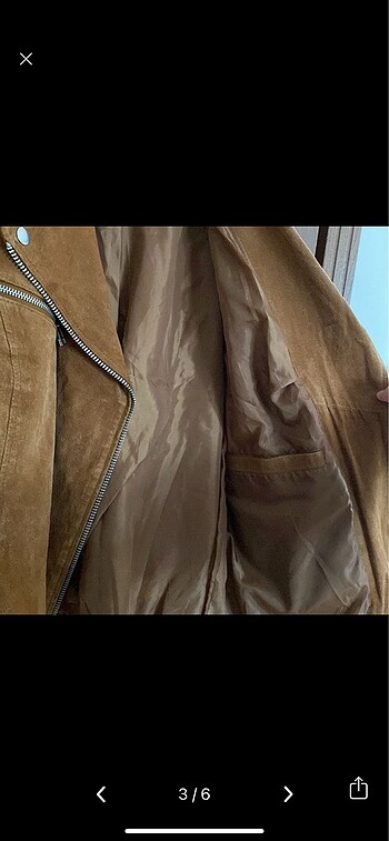 American Vintage Gercek deri ceket