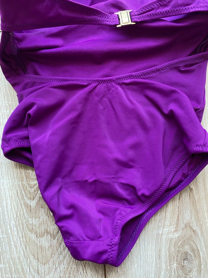 Mor İpli Kadın Mayo - Görsel 4