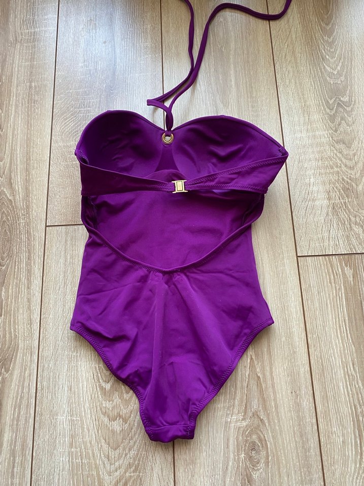 Mor İpli Kadın Mayo - Görsel 2