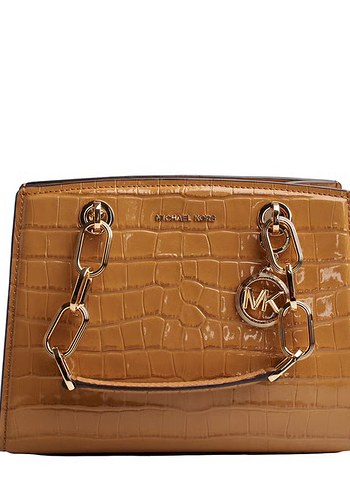 Michael Kors Taba Croco Desenli Sik El Cantasi