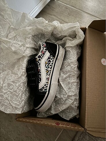 23 Beden siyah Renk Vans çocuk