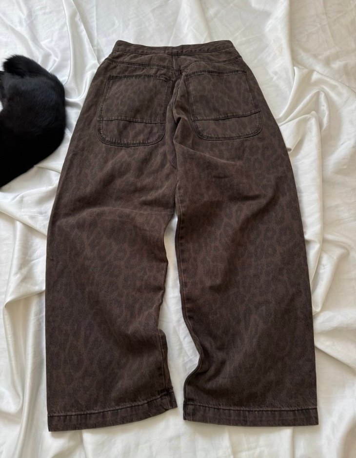 silik leopar desenli Baggy — görsel 2/3
