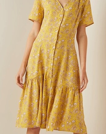 Mango Rodas Midi Elbise